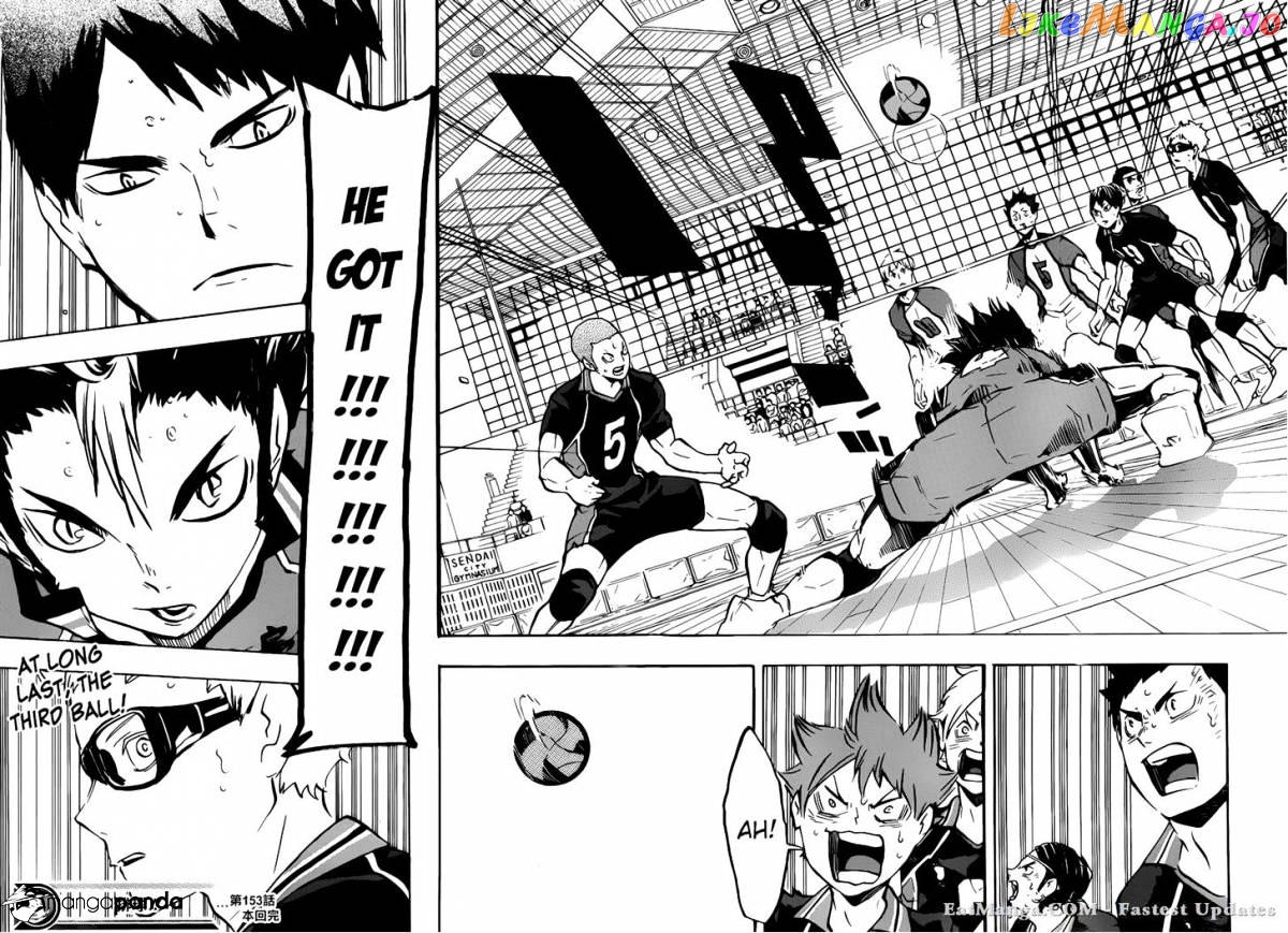 Haikyuu!!, Chapter 153 image 16